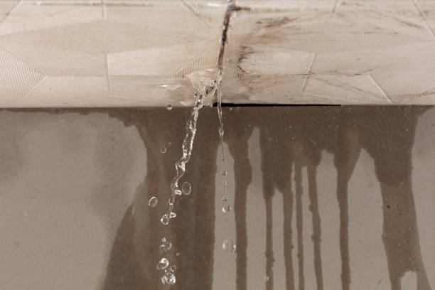 Professional Water Damage Repair technician working in Fiskeville, RI